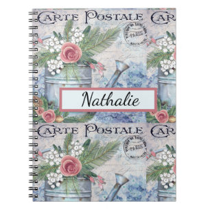 Carte Postale Vintager Wassercan Notizblock
