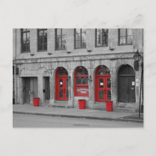 Carte postale Vitrine, Vieux Port de Montréal Postkarte