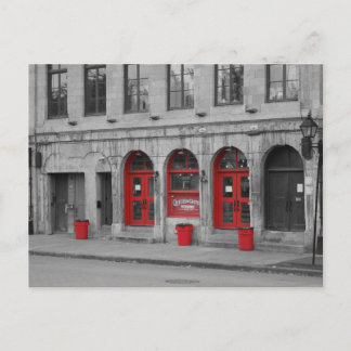 Carte postale Vitrine, Vieux Port de Montréal Postkarte