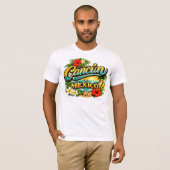 CARTEL BIENVENIDA CANCUN C/FLORES T-Shirt (Vorne ganz)