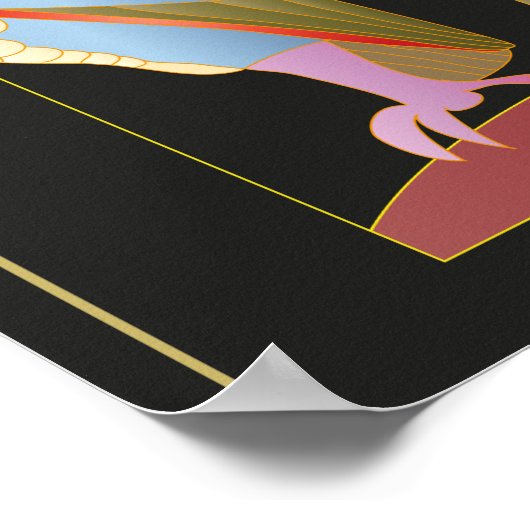 Cartel La Rioja Poster (Ecke)