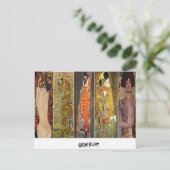 CartePostale Klimt Postkarte (Stehend Vorderseite)