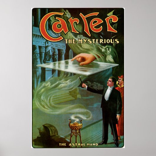 Carter der Mysteriöse Poster (Vorne)
