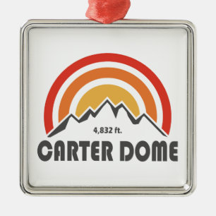 Carter Dome New Hampshire Ornament Aus Metall