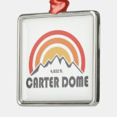 Carter Dome New Hampshire Ornament Aus Metall (Links)