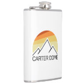 Carter Dome New Hampshire Retro Flachmann (Rechts)