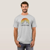 Carter Dome New Hampshire Retro T-Shirt (Vorne ganz)