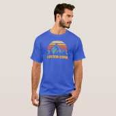 Carter Dome New Hampshire Retro Turquoise T-Shirt (Vorne ganz)