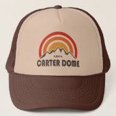 Carter Dome New Hampshire Truckerkappe (Vorderseite)