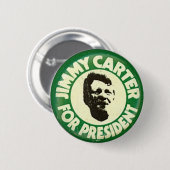 Carter für Präsident - Button (Vorne & Hinten)