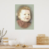 "Carter Henry" Canvas Print Poster (Küche)