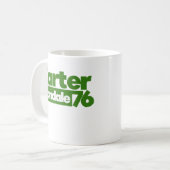 Carter Mondale 1976 Retro-Politik Kaffeetasse (Vorderseite Links)