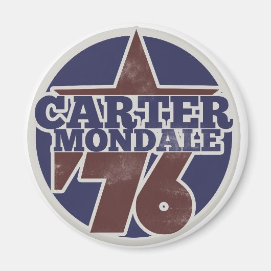 Carter Mondale 76 Magnet (Vorne)