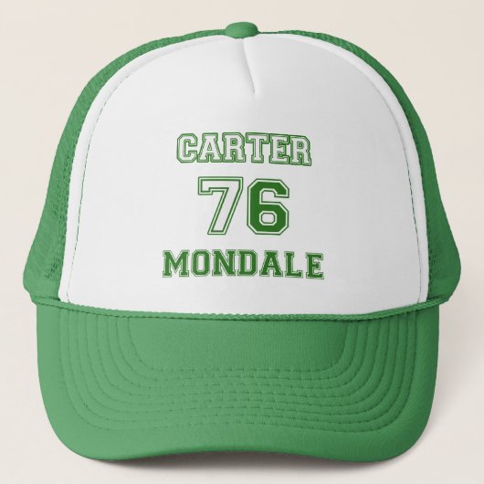 Carter - Mondale 76 Truckerkappe (Vorderseite)