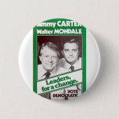 Carter - Mondale Button (Vorderseite)