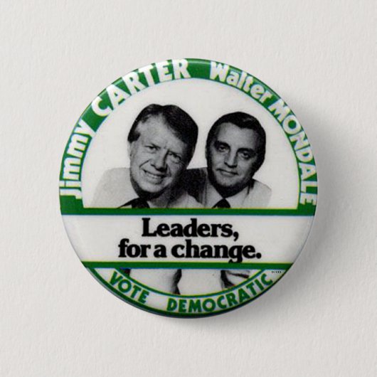 Carter-Mondale jugate - Knopf Button (Vorderseite)