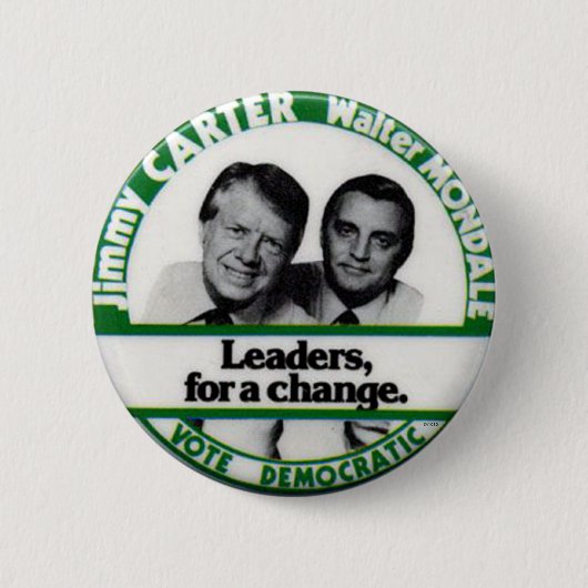 Carter-Mondale-Kombiticket - Button (Vorderseite)