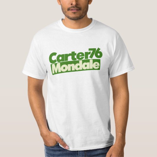Carter Mondale Vintage Politik T-Shirt (Vorderseite)