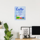 Carter Name Poster (Heimbüro)