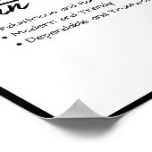 Carter, Personalisierte Bezeichnung für Junge Poster (Ecke)