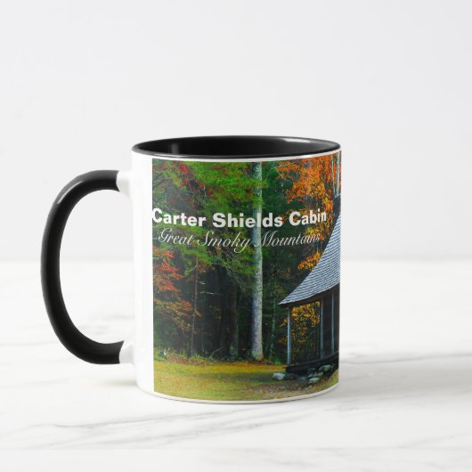 Carter schirmt Kabinen-Herbst - rauchige Mtns Tasse (Links)