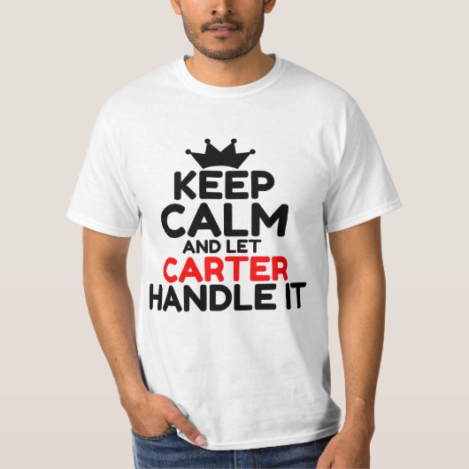 CARTER T-Shirt (Vorderseite)