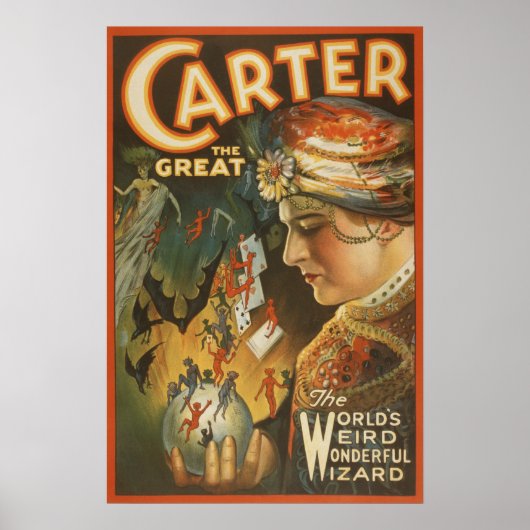 Carter the Great - Der komische Zauberer der Welt Poster (Vorne)
