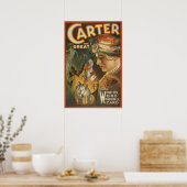 Carter the Great - Der komische Zauberer der Welt Poster (Küche)