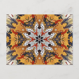 Carter the Great Kaleidoscope Postkarte