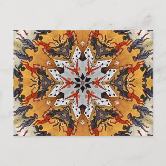 Carter the Great Kaleidoscope Postkarte (Vorderseite)