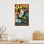 Carter the Great Sweeps the Secrets of the Sphinx Poster (Küche)