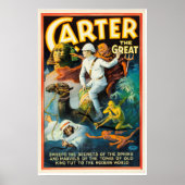 Carter the Great Sweeps the Secrets of the Sphinx Poster (Vorne)