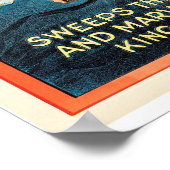 Carter the Great Sweeps the Secrets of the Sphinx Poster (Ecke)