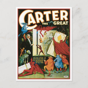 Carter The Great ~ Werden die Toten verwirklicht? Postkarte