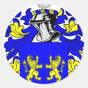 Carter-Wappen Runder Aufkleber