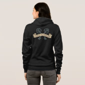 Carterhaugh Crest Hoodie (Schwarz voll)