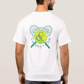 Cartersville Countryklub-Tennis-T - Shirt (Rückseite)