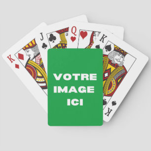 Cartes à jouer - Votre image ici - personnalisée Spielkarten