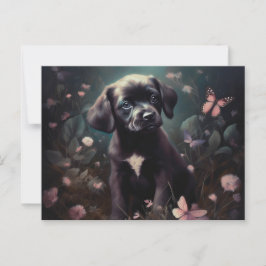 Cartes Postales Puppy Postkarte