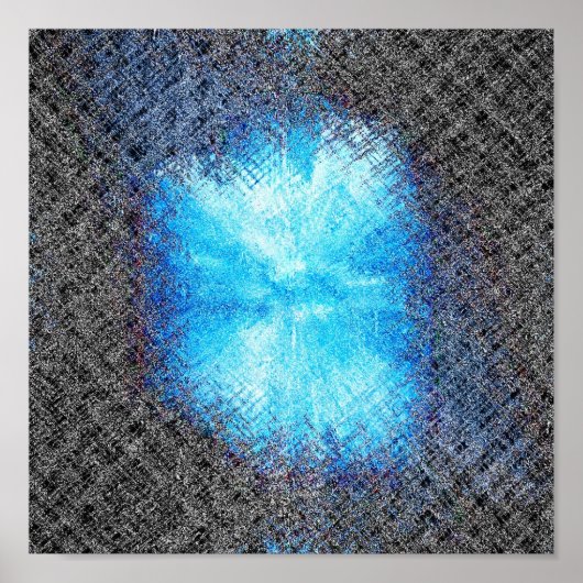 Cartesian Icecube Poster (Vorne)