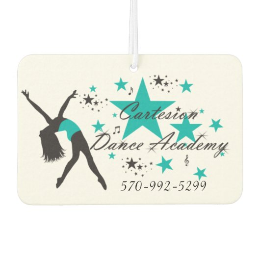 Cartesion Air Freshener "New Car" Scent Autolufterfrischer (Vorderseite)