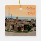 CARTHAGE, Tunesien, Afrika, Keramikornament (Vorderseite)