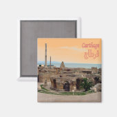 CARTHAGE, Tunesien, Afrika, Kühlschrank Magnet (Vorderseite/Rückseite)