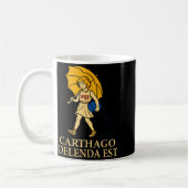 Carthago Delenda Est Funny Roman History Attire (s Kaffeetasse (Links)
