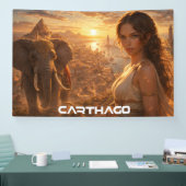 CARTHAGO - TUNIS BANNER (Messe)