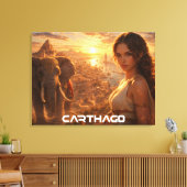 CARTHAGO - TUNIS LEINWANDDRUCK (Insitu (Wohnzimmer))