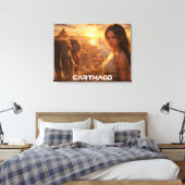 CARTHAGO - TUNIS LEINWANDDRUCK (Insitu (Schlafzimmer))