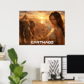 CARTHAGO - TUNIS POSTER (Heimbüro)