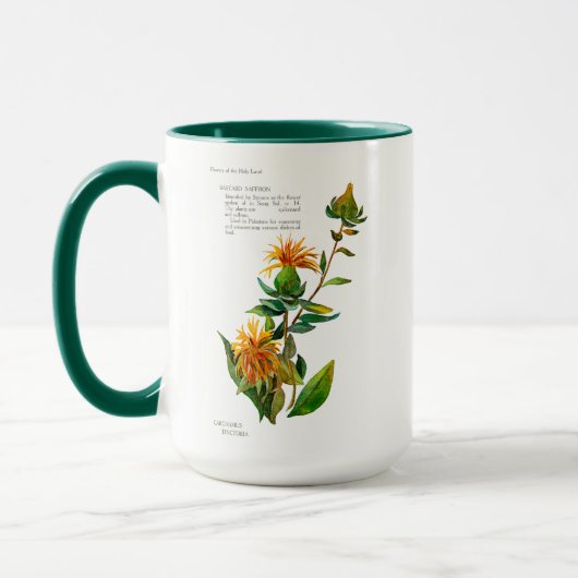 Carthamus Tinctoria Tasse (Links)