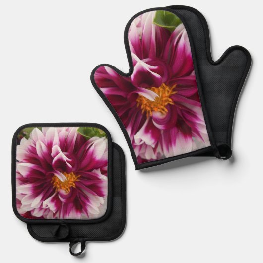 Cartheuserin Ofenhandschuh & Topflappen-Set (Vorderseite/Rückseite)